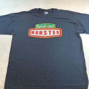 Texas Holdem Poker - Party Poker Monster Mens t-Shirt Black Size XL